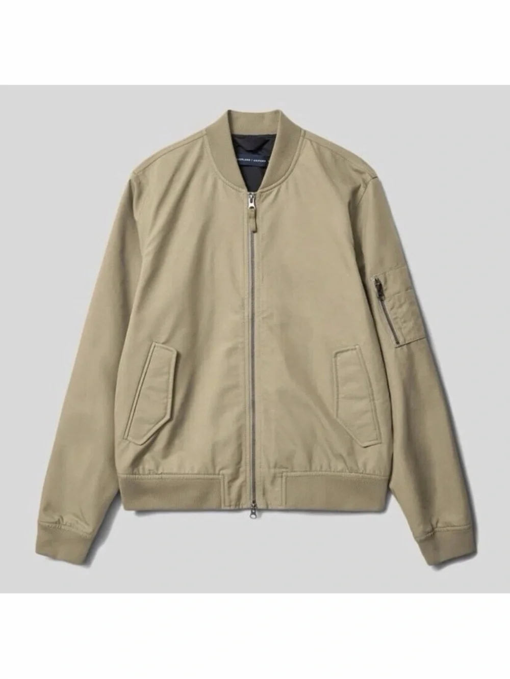NWT Everlane Uniform The Bomber‎ Trench Coat Khaki Mens Jacket